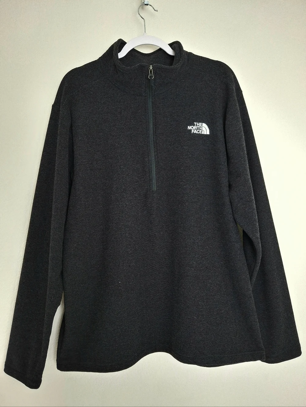 The North Face Textured Cap Rock 1/4 Zip Fleece Pullover